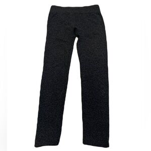 💜 Lemon Black & Gray Heathered Leggings | M/M | Athleisure